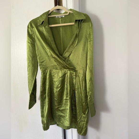 Reformation Alaine Silk Mini Dress - Picture 3 of 7